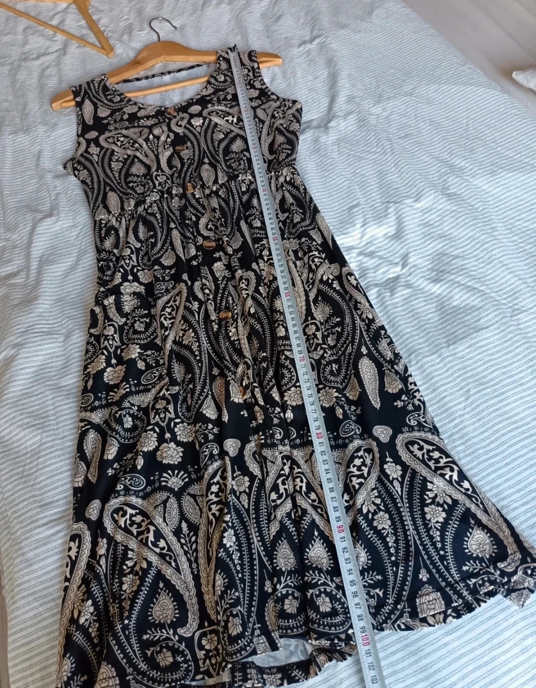 Vestido leve de verão impresso L paisley – photo 7